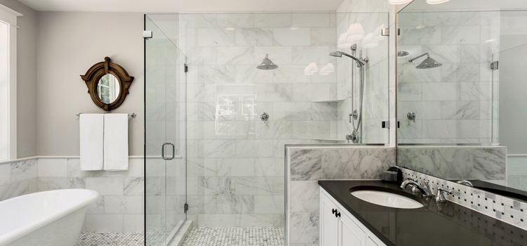 bathroom shower door installation in Imperial Beach