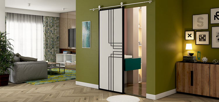 sliding bathroom door installation in Imperial Beach